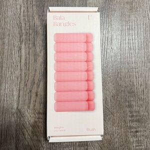 NWT Bala Bangles 1lb Blush Pink Pilates Wrist Weights
